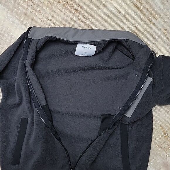 OLD NAVY YOUTH ZIP UP POLY SWEATSHIRT / JACKER SIZE SMALL 6-7 - Picture 4 of 6